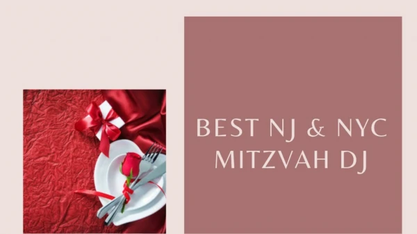 Best NJ & NYC Mitzvah DJ