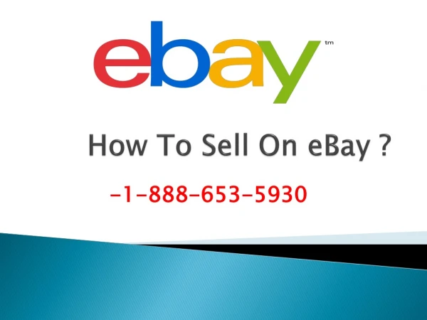 eBay Customer Service |1-888-653-5930