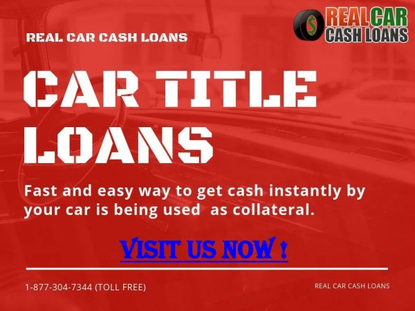 Car Title Loans Ontario | Borrow Up To $25000