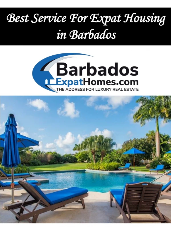 Best Service For Expat Housing in Barbados
