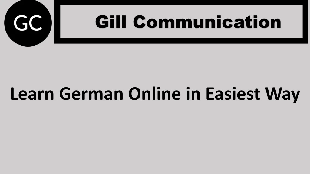 gill communication