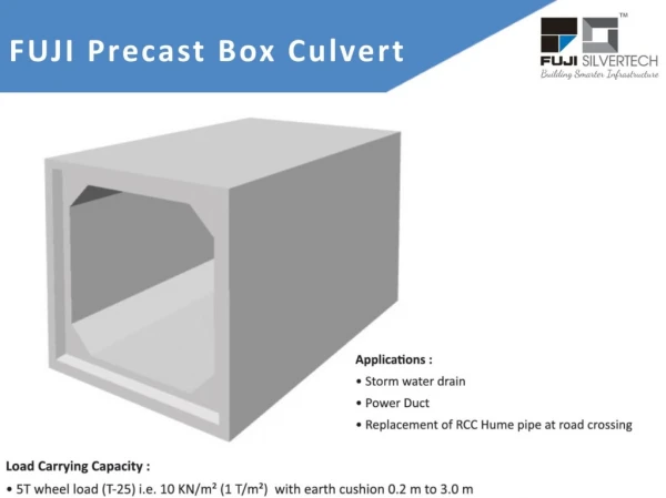 Fuji Precast Box Culvert Product