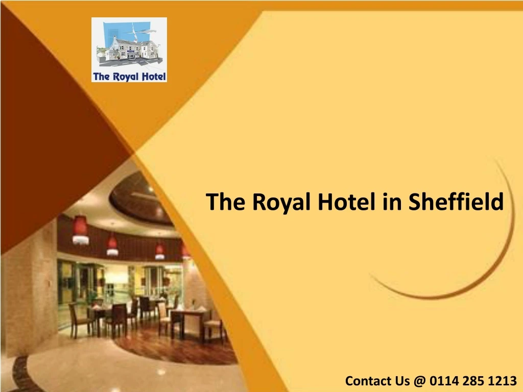 the royal hotel in sheffield