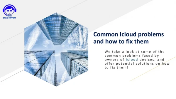 common icloud problems and how to fix them