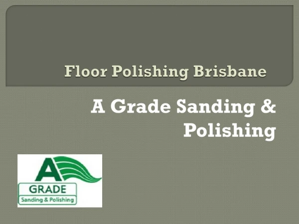 Floor Polishing Brisbane