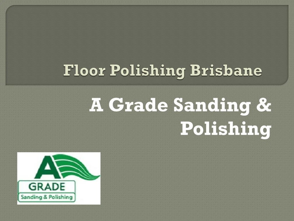 floor polishing brisbane