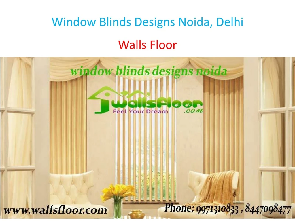 window blinds designs noida delhi