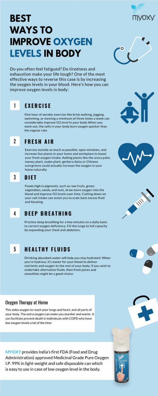 Best Ways to improve oxygen levels in your body