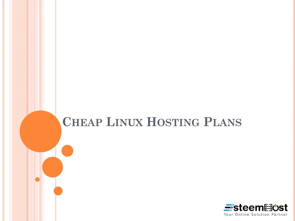 cheap linux hosting plans