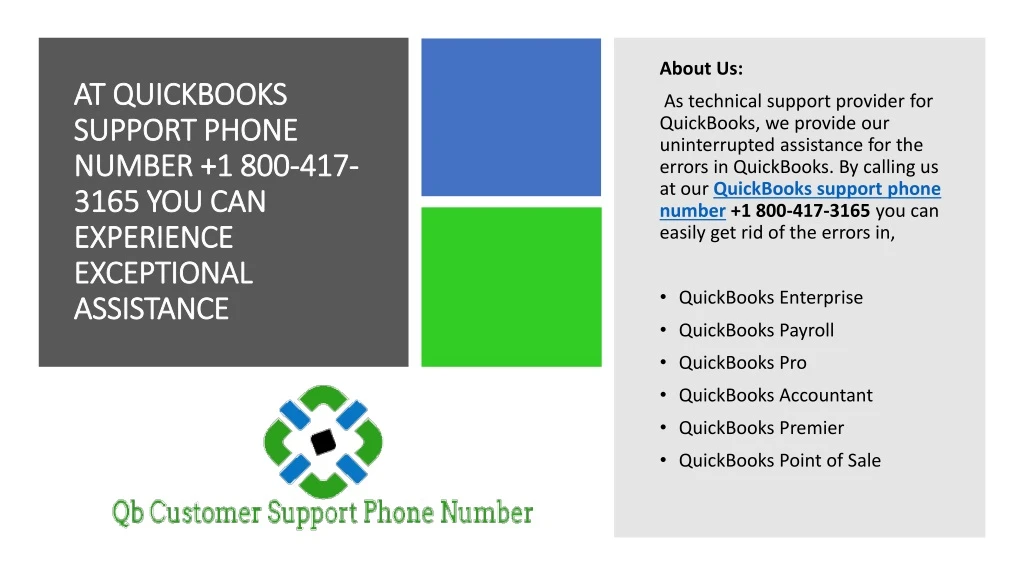 at quickbooks support phone number 1 800 417 3165 you can experience exceptional assistance