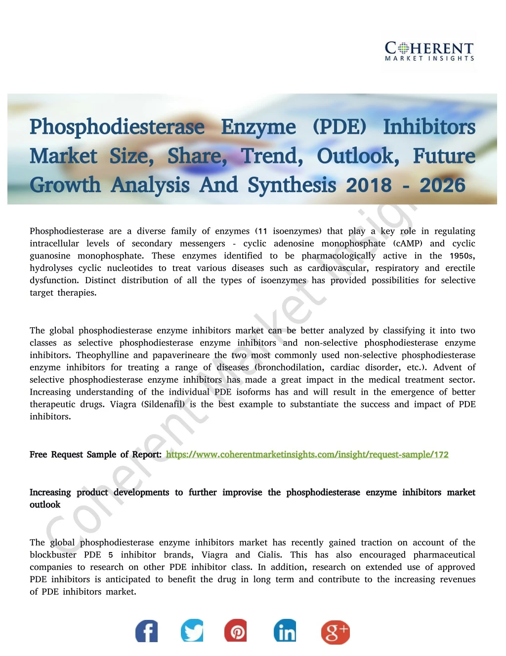 phosphodiesterase enzyme pde inhibitors
