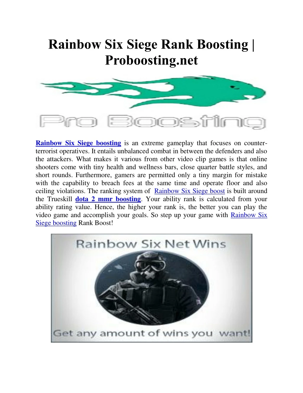 rainbow six siege rank boosting proboosting net