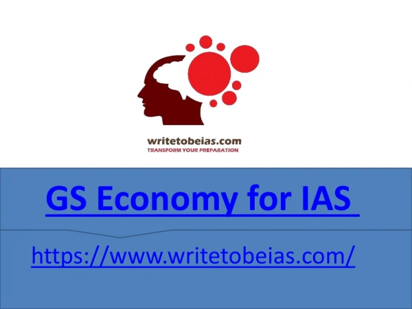 GS Economics IAS