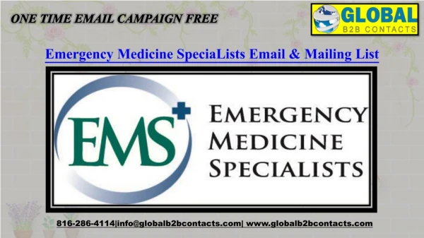 one time email campaign free