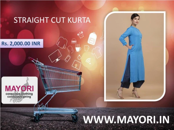 STRAIGHT CUT KURTA - MAYORI CLOTHING