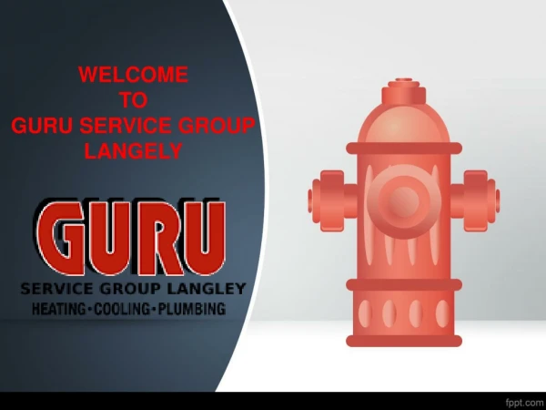 Plumbing & Drain Services- Guru Service Group Langley