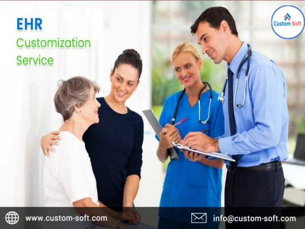 EHR Customization Services in India by CustomSoft