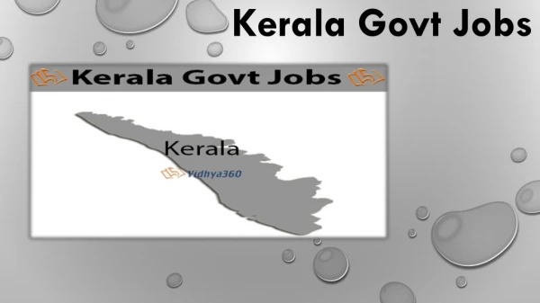 Kerala Govt Jobs 2019 : Check Latest Government Jobs In Kerala @ SarkariResultSite