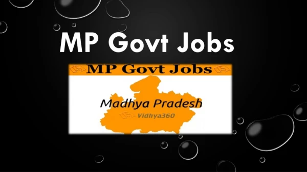 MP Govt Jobs 2019- Check Latest Government Vacancies In Madhya Pradesh