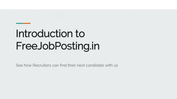 Unrestricted free job posting with Hullo Jobs