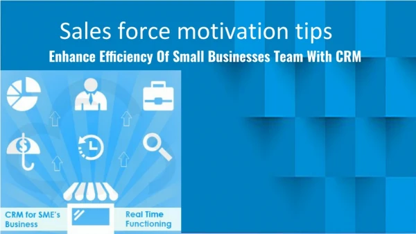 Sales force motivation tips