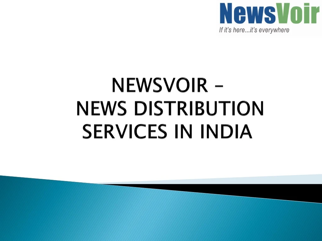 newsvoir news distribution services in india