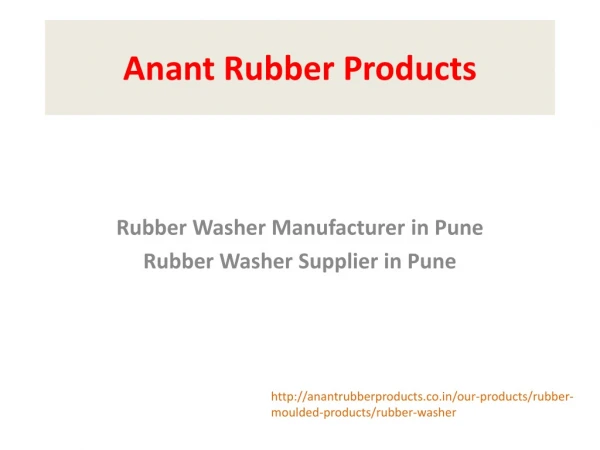 Rubber Washer Supplier And Manufacturer In Pune – Anant Rubber Products