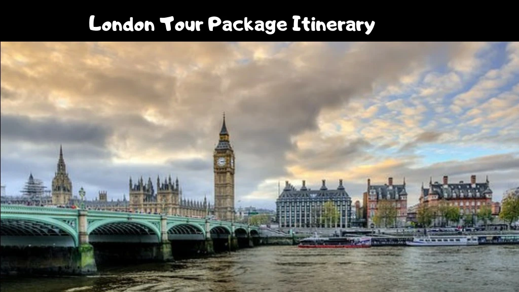 london tour package itinerary