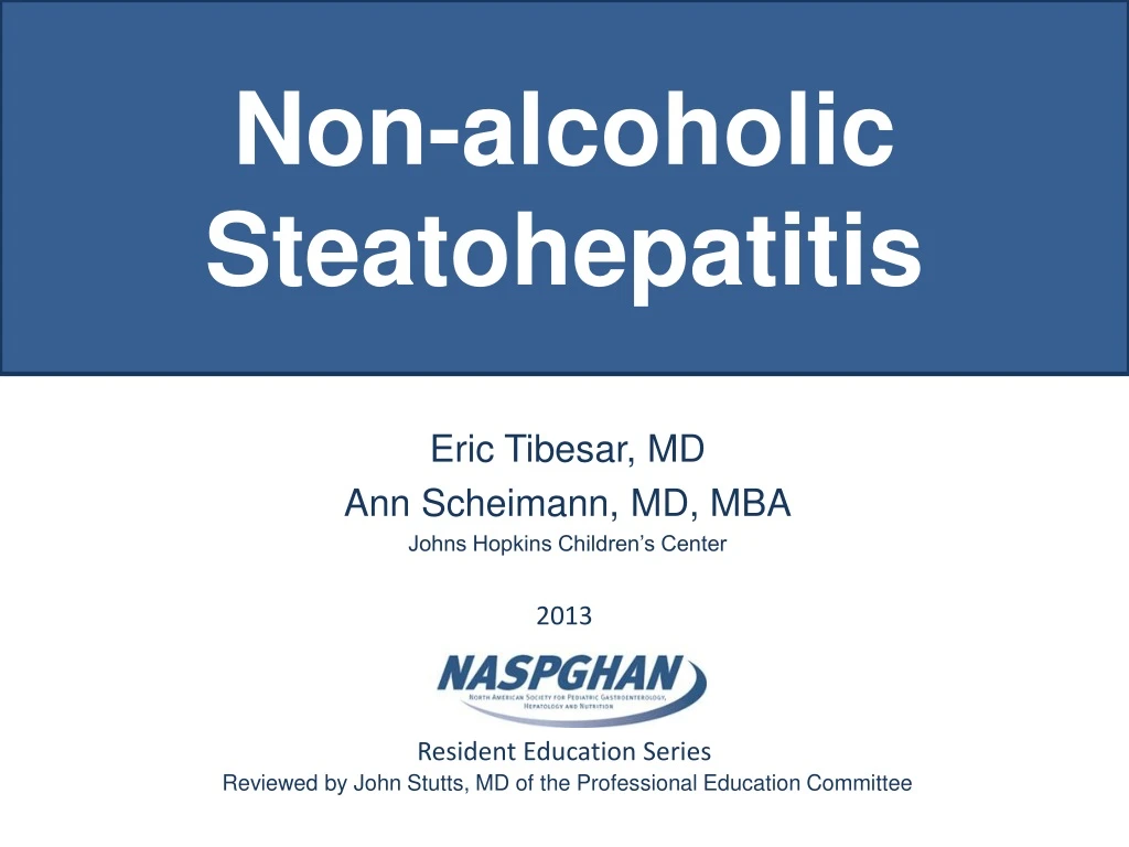 non alcoholic steatohepatitis
