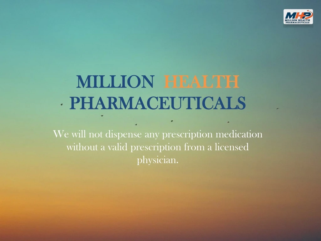 million health pharmaceuticals