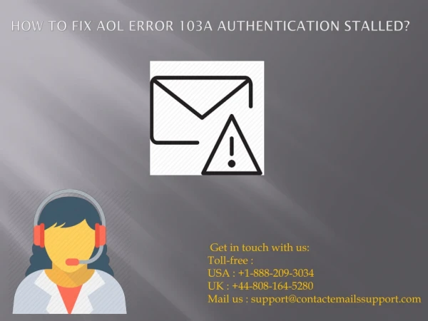 AOL Error Code 301