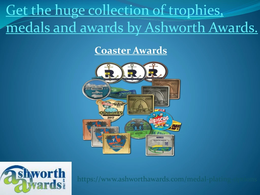 get the huge collection of trophies medals
