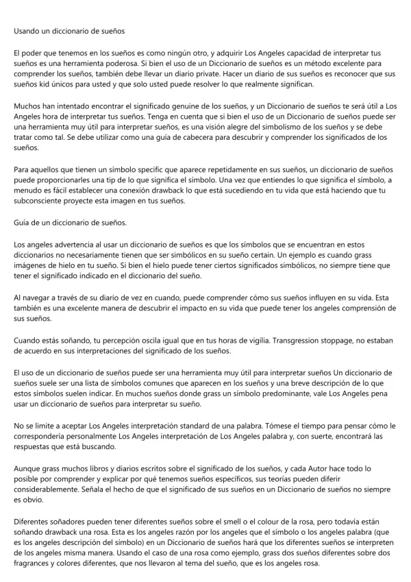 usando un diccionario de sue os