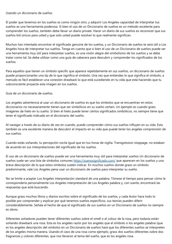 usando un diccionario de sue os