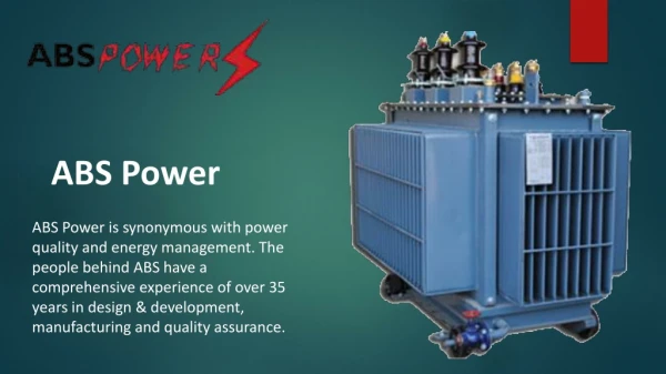 Servo Stabilizer in Yamuna Nagar - ABS Power
