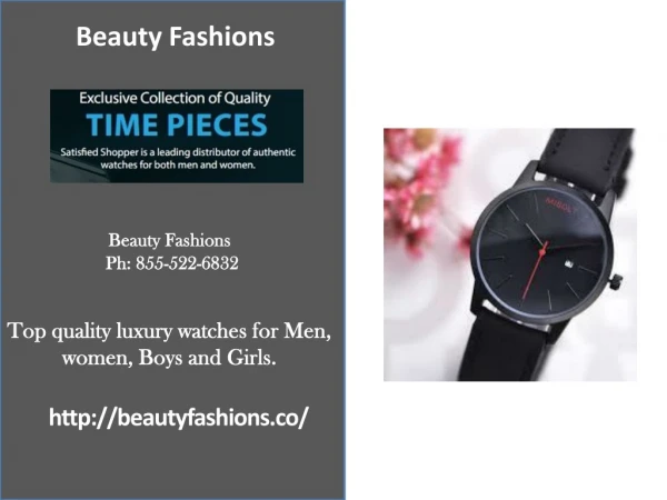 BeautyFashions The Watch Shop