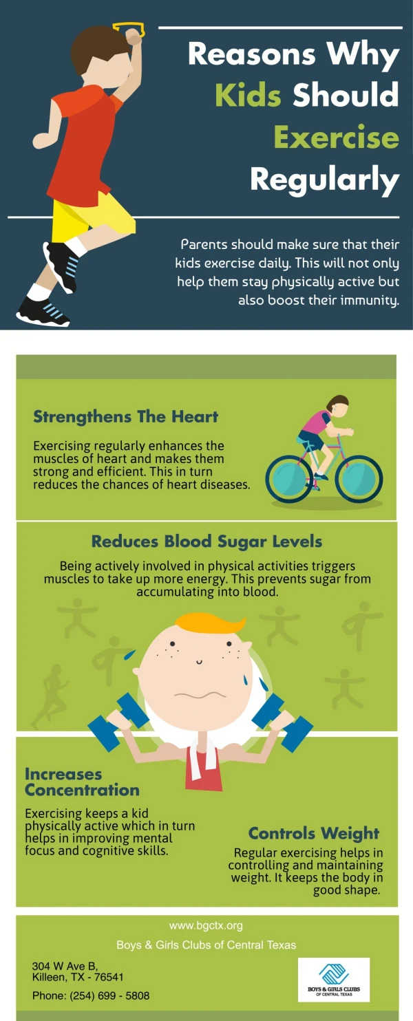 Reasons Why Kids Should Excercise Regularly