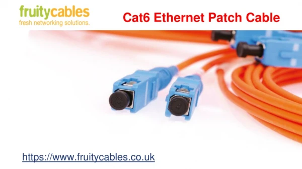 CAT6 Ethernet Patch Cable