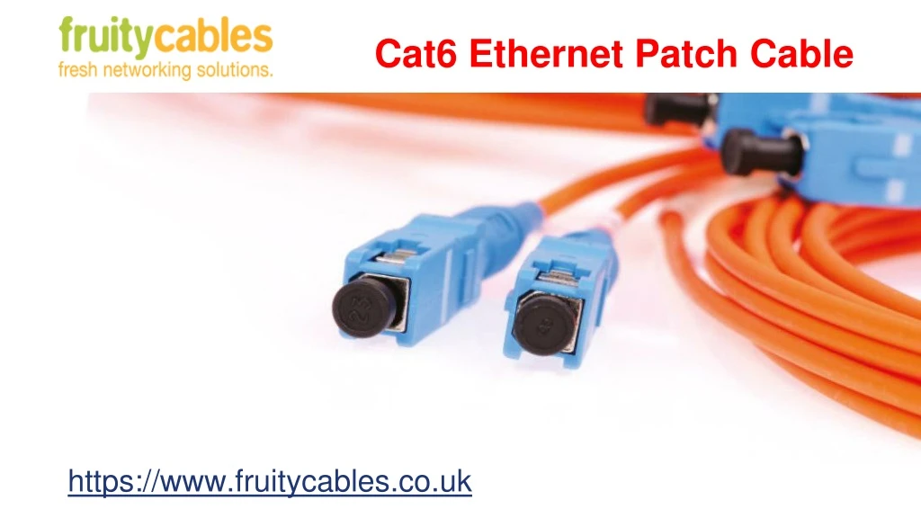 cat6 ethernet patch cable