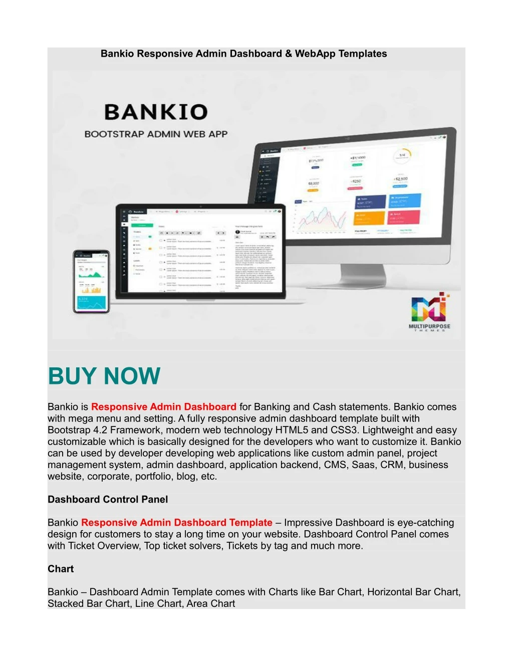 bankio responsive admin dashboard webapp templates