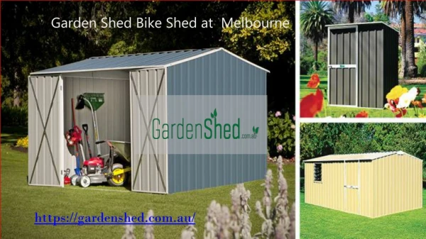 Garden Shed, Bike Shed At Melbourne
