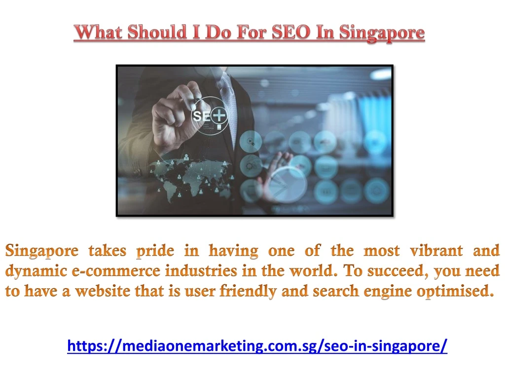 what should i do for seo in singapore