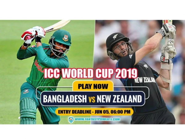play fantasy cricket app world cup match BAN vs NZ