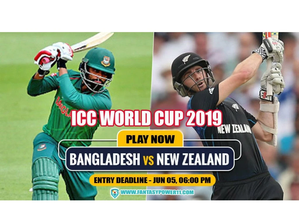 icc cricket world cup 2019 ban vs nz 8th match prediction