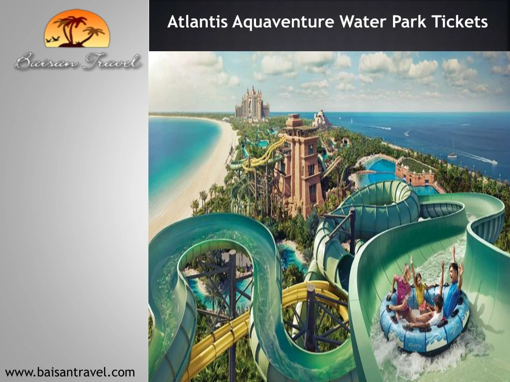 atlantis aquaventure water park tickets