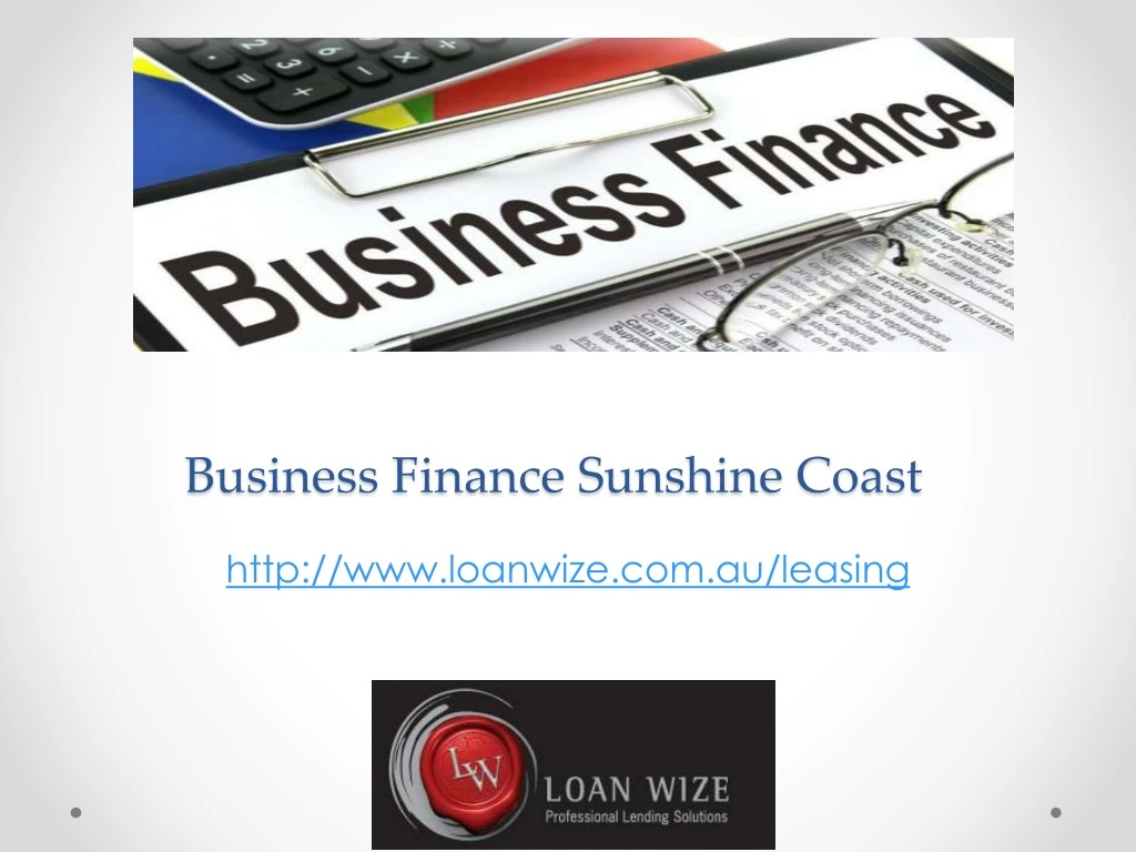 business finance sunshine coast