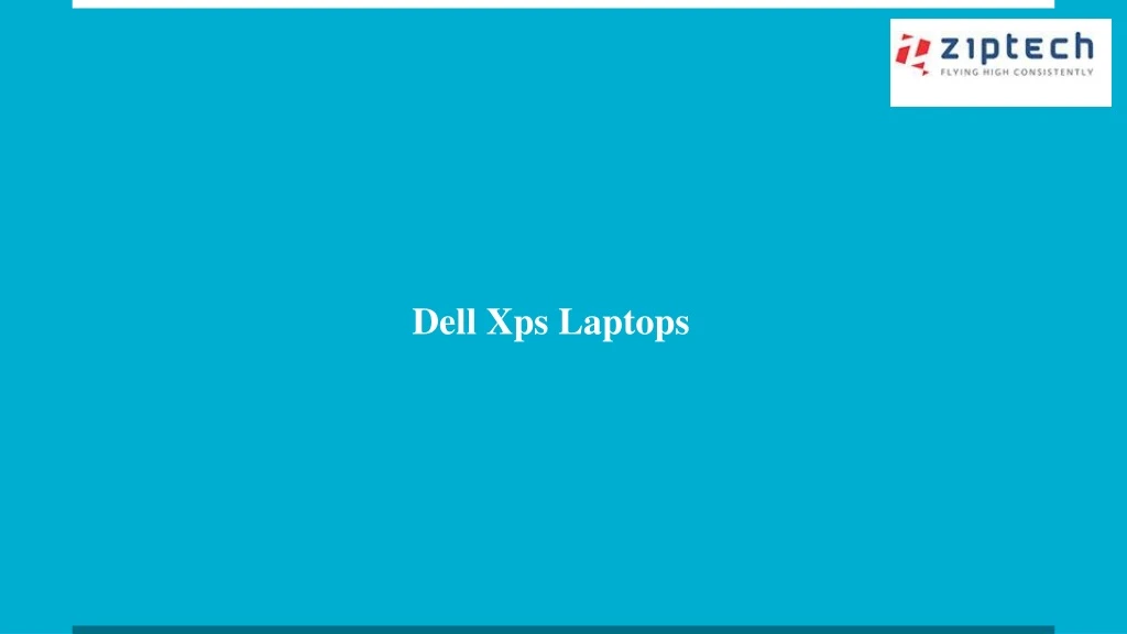 dell xps laptops