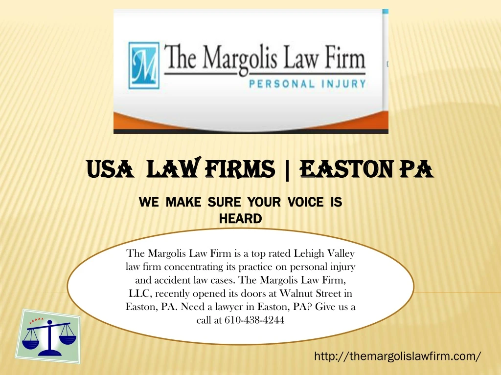 usa law firms easton pa