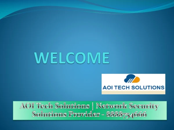 welcome