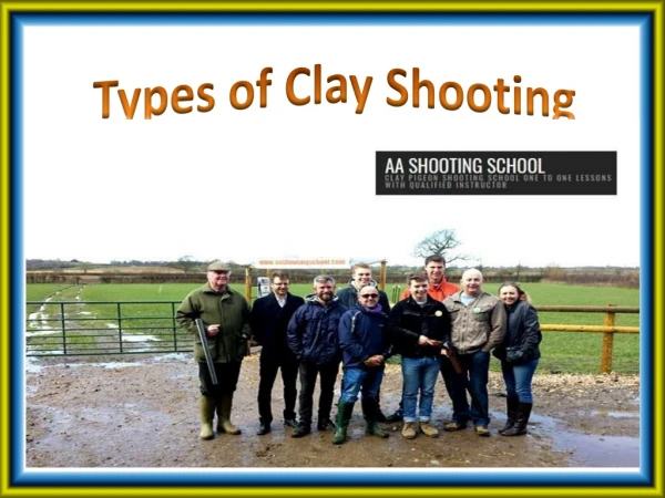 Play the Types of Clay Shooting Game with Unique Technique